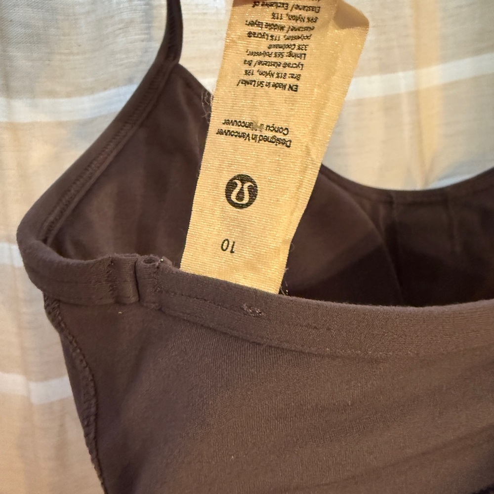 Lululemon Athletica Dark purple Leggings and Bra Set - Picture 4 of 8